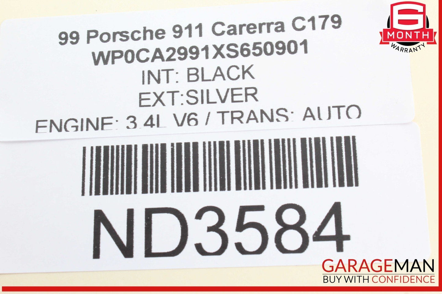 99-01 Porsche 911 Carerra Intermediate Shaft 99610501562 OEM