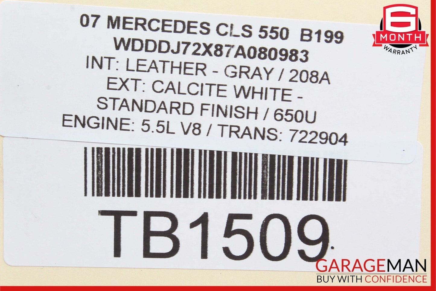 07-11 Mercedes W211 E350 CLS550 Power Brake Master Cylinder Pump OEM