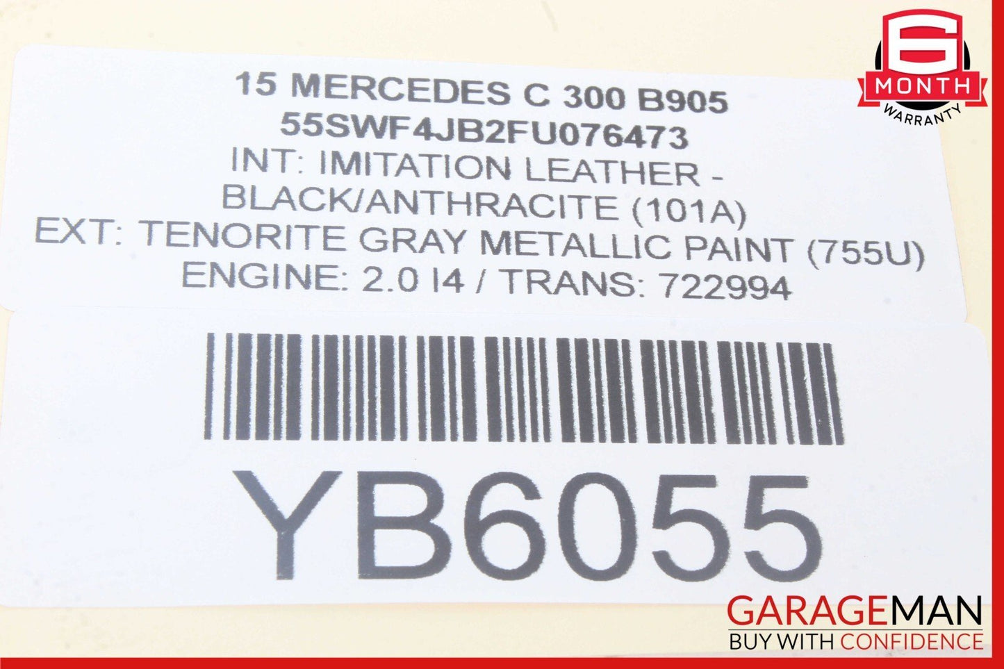 15-20 Mercedes W205 C300 C400 C350e Rear Right Door Lock Latch Actuator OEM