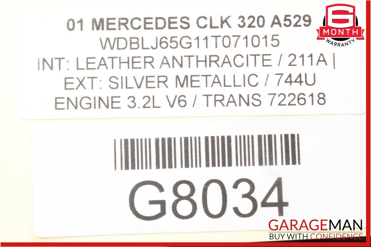98-03 Mercedes W208 CLK320 Front Right Passenger Side Door Sound Audio Speaker