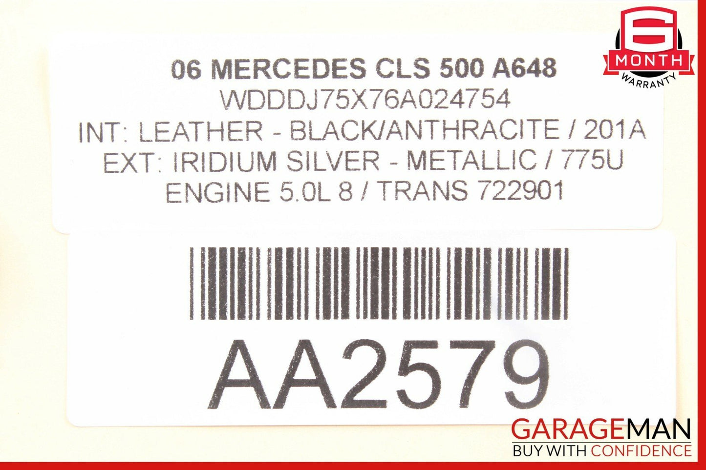 06-11 Mercedes W219 CLS500 CLS63 AMG Front Right Side Door Control Module OEM