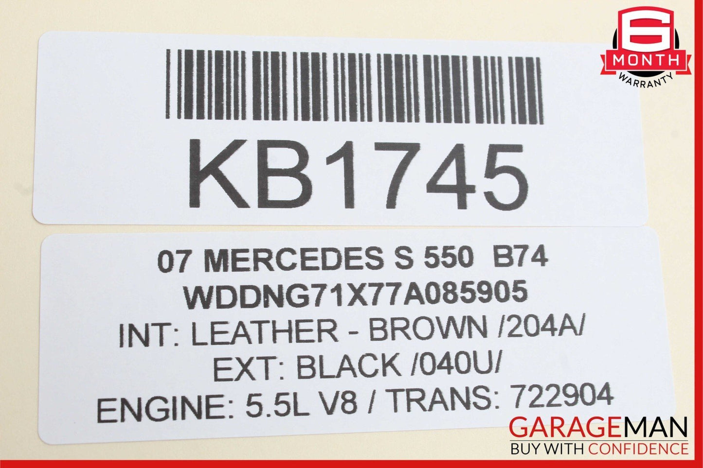 07-13 Mercedes W221 S550 CL550 Front Left Side Seat Control Switch Assembly OEM