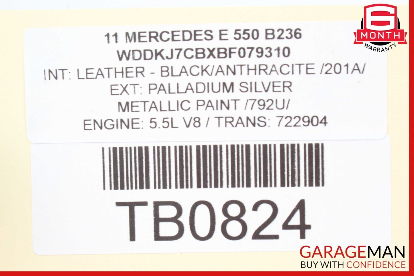 08-17 Mercedes W212 E550 C250 C350 Front Right Passenger Upper Control Arm RWD