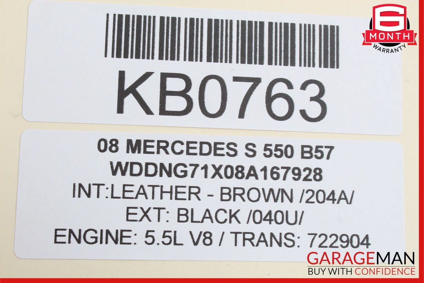 07-13 Mercedes W221 S400 S550 Rear Right Exterior Door Handle Keyless Go Black