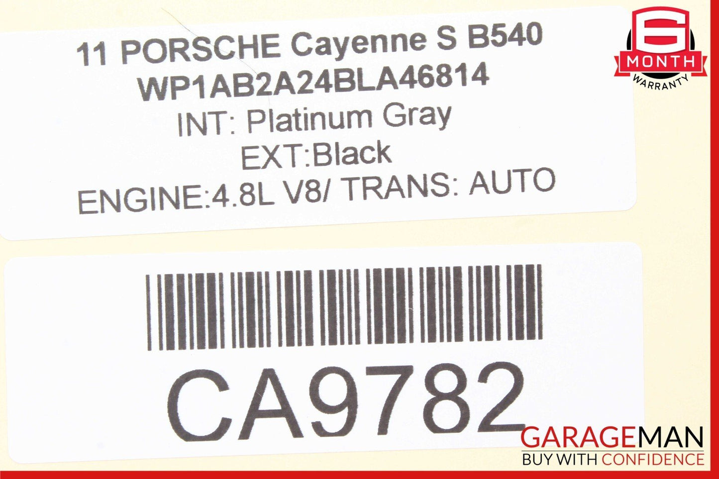 11-17 Porsche Cayenne S 958 Gas Throttle Accelerator Pedal 7LO723507 OEM