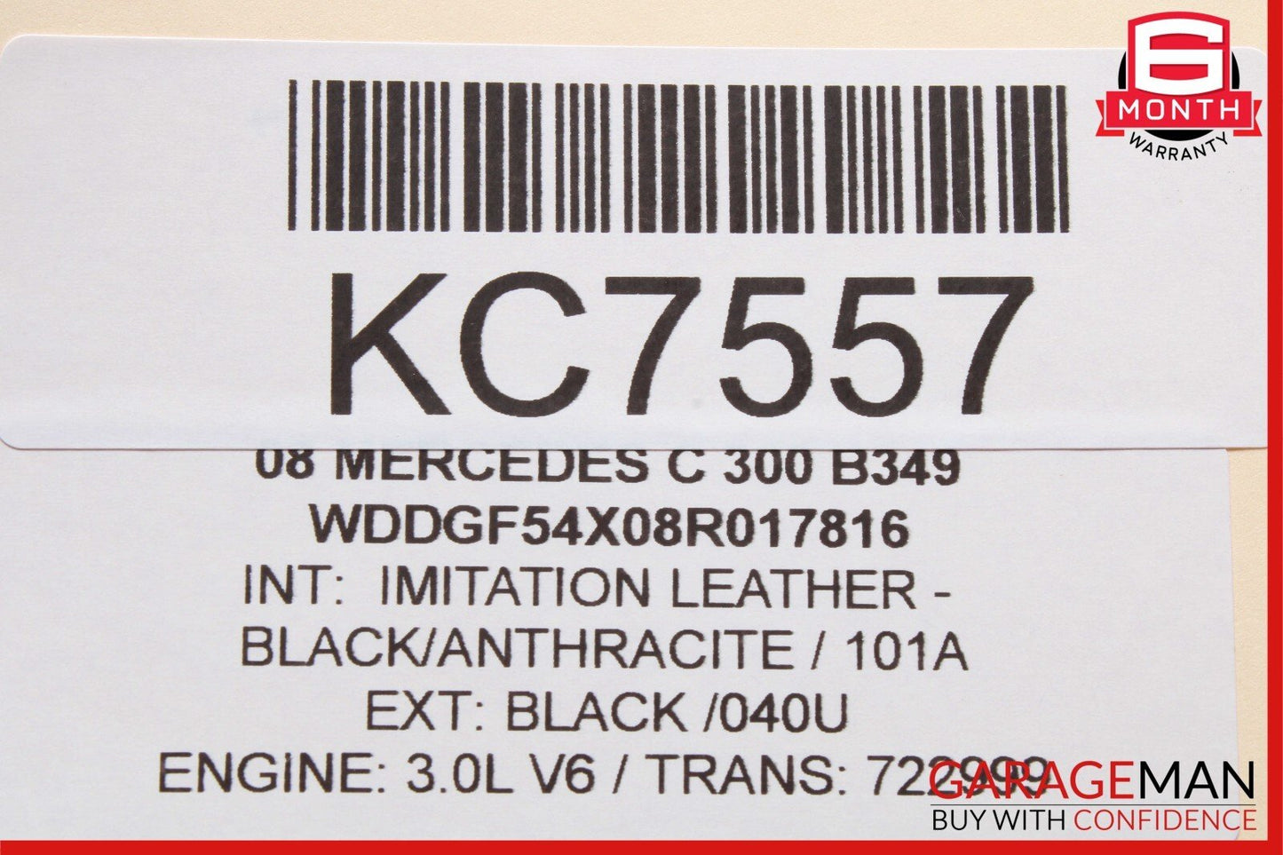 08-14 Mercedes X204 GLK350 C300 Front Left Side Exterior Door Handle Black