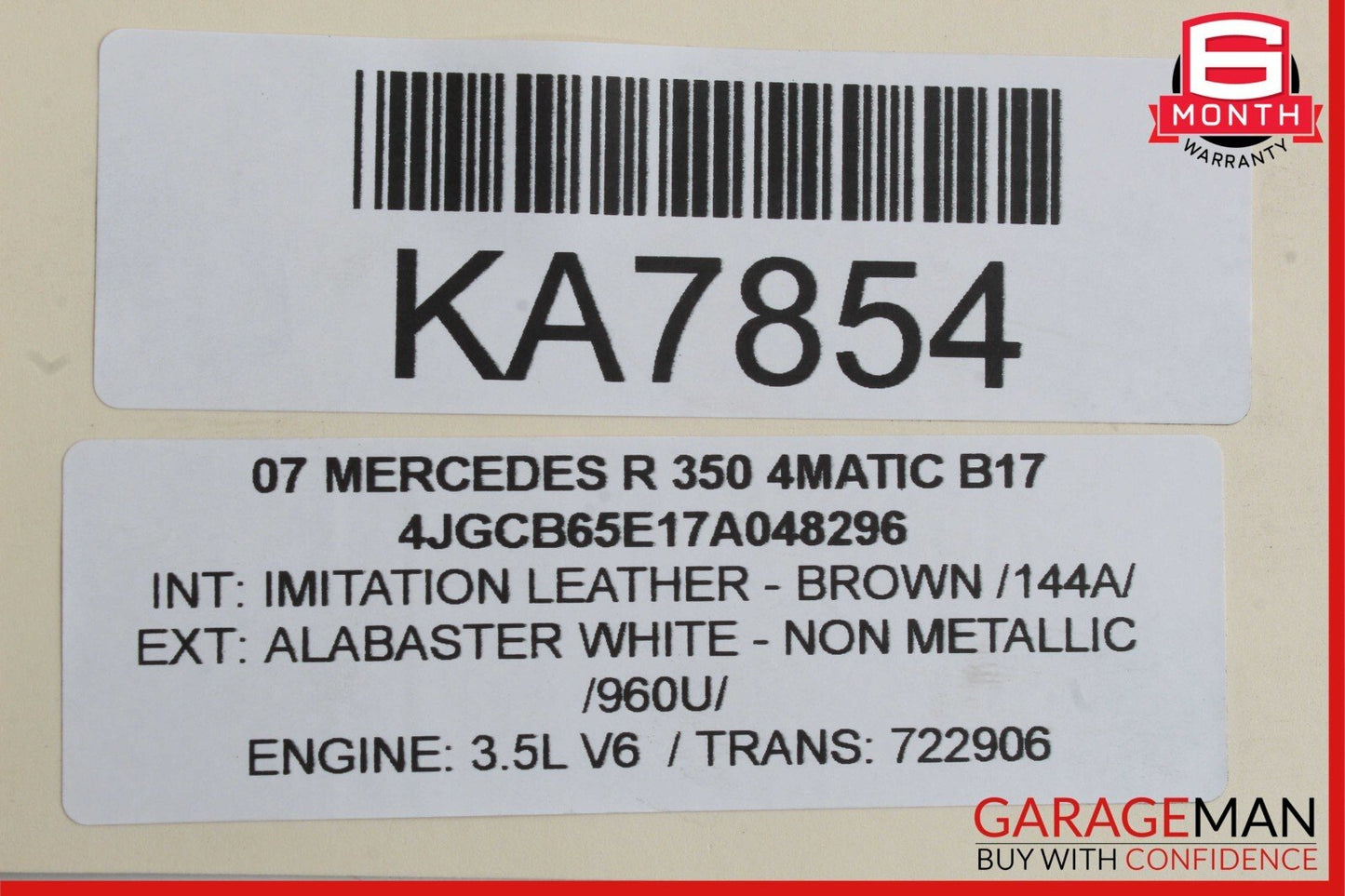06-12 Mercedes W251 R350 Trunk Lid Hydraulic Pump Motor Cylinder Assembly OEM
