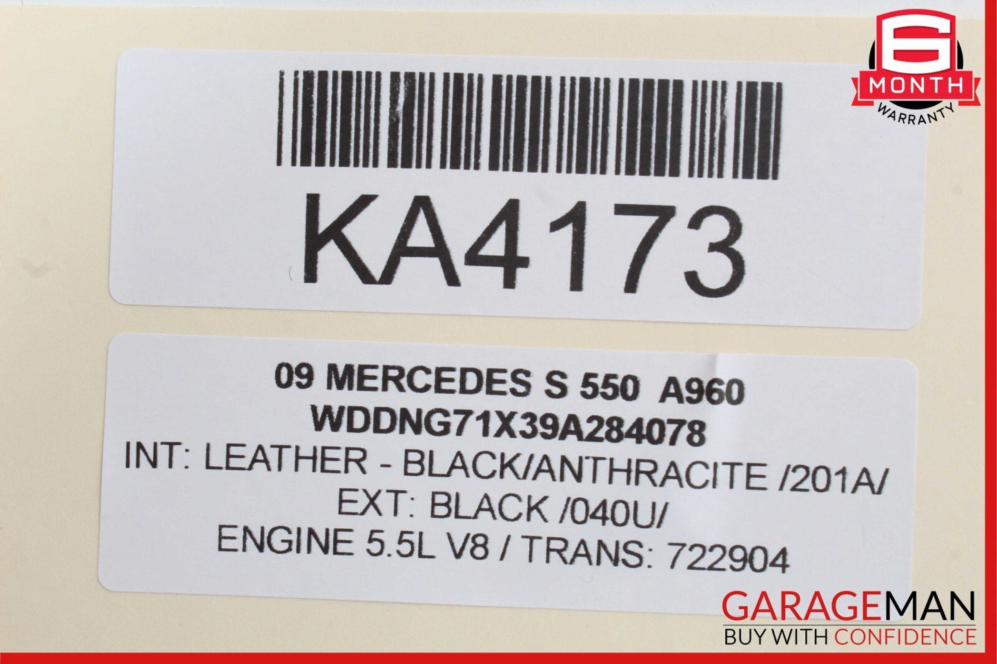 07-14 Mercedes W221 S550 CL550 Trunk Release Remote Open Close Module Unit OEM