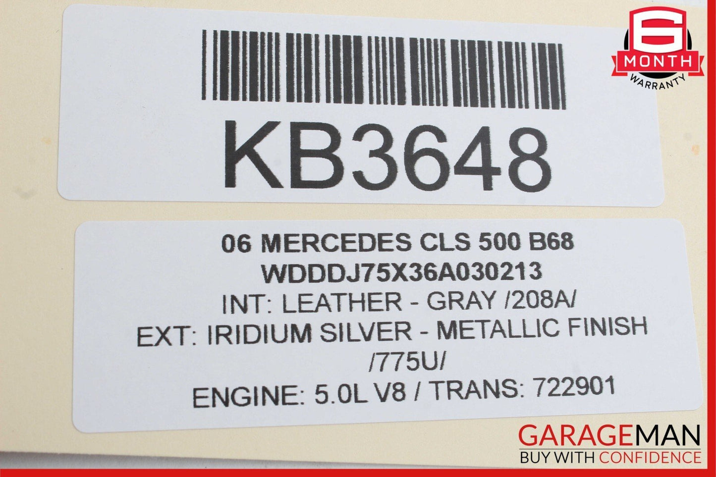 06-11 Mercedes W219 CLS500 Right & Left Side Door Sound Audio Speaker Speakers
