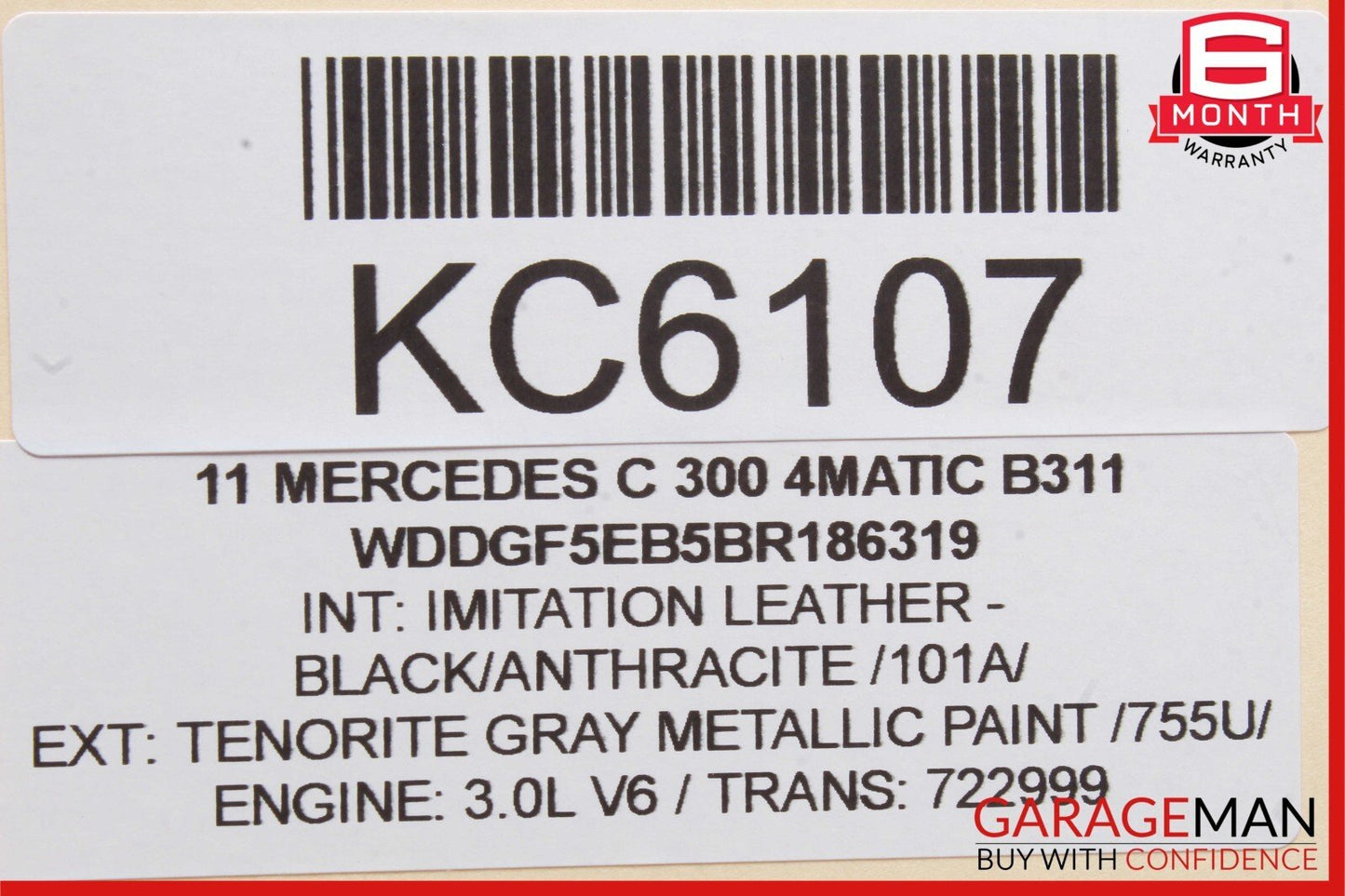 08-14 Mercedes W204 C300 4MATIC Front Right Side Exterior Door Handle OEM
