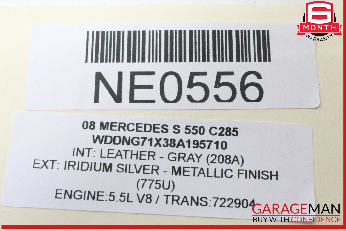 07-13 Mercedes W221 S550 S400 Rear Right or Left Side Door Control Module OEM