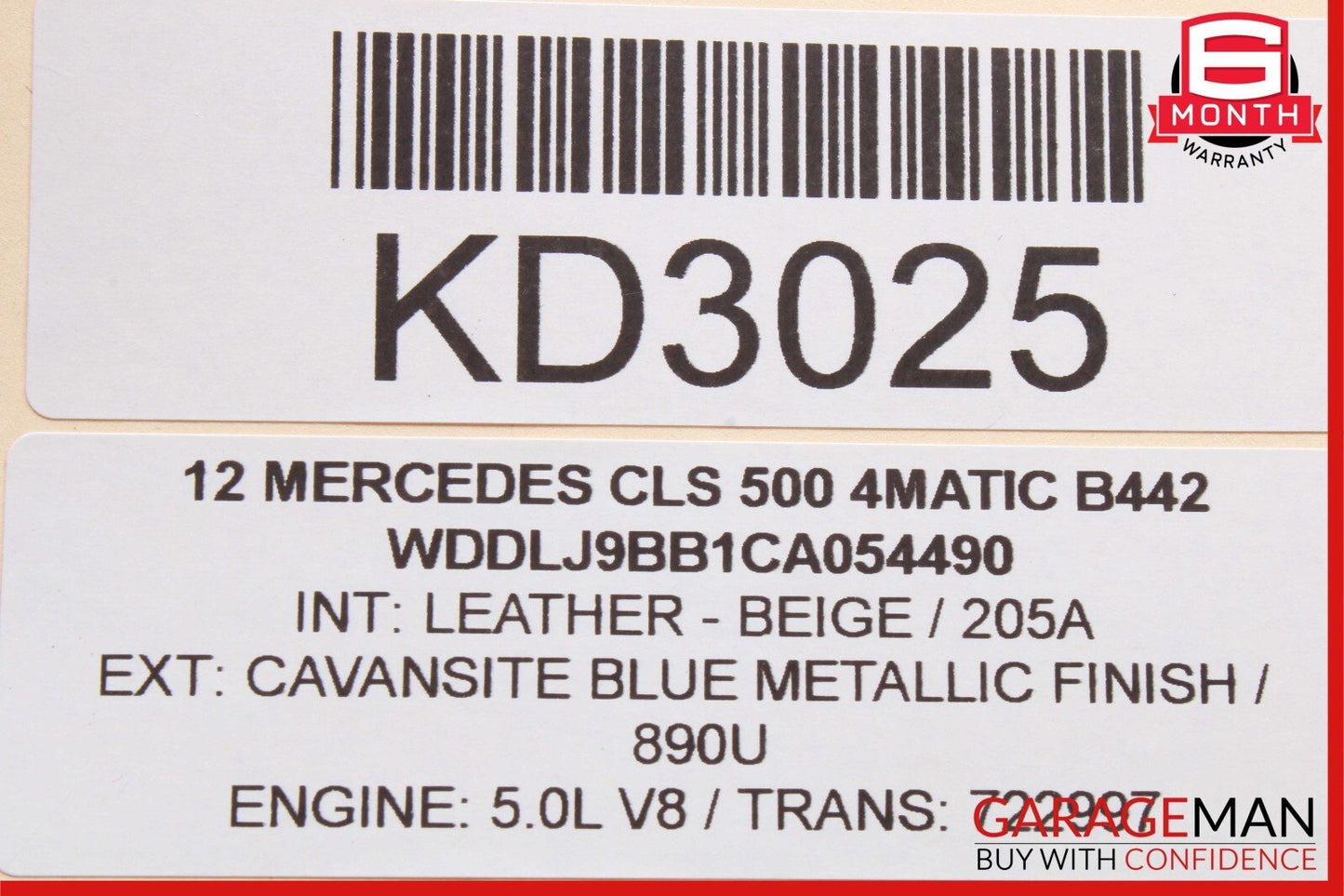 08-20 Mercedes W218 CLS500 SLK250 C350 Seat Control Module Front Right Side OEM