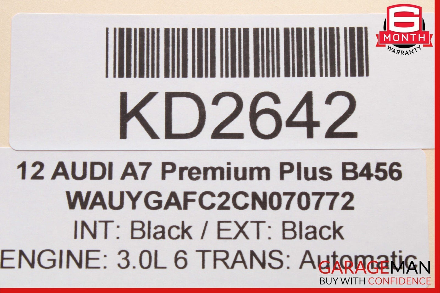 11-15 Audi A7 Q7 3.0L DENSO AC A/C Air Conditioning Compressor Pump Assembly OEM