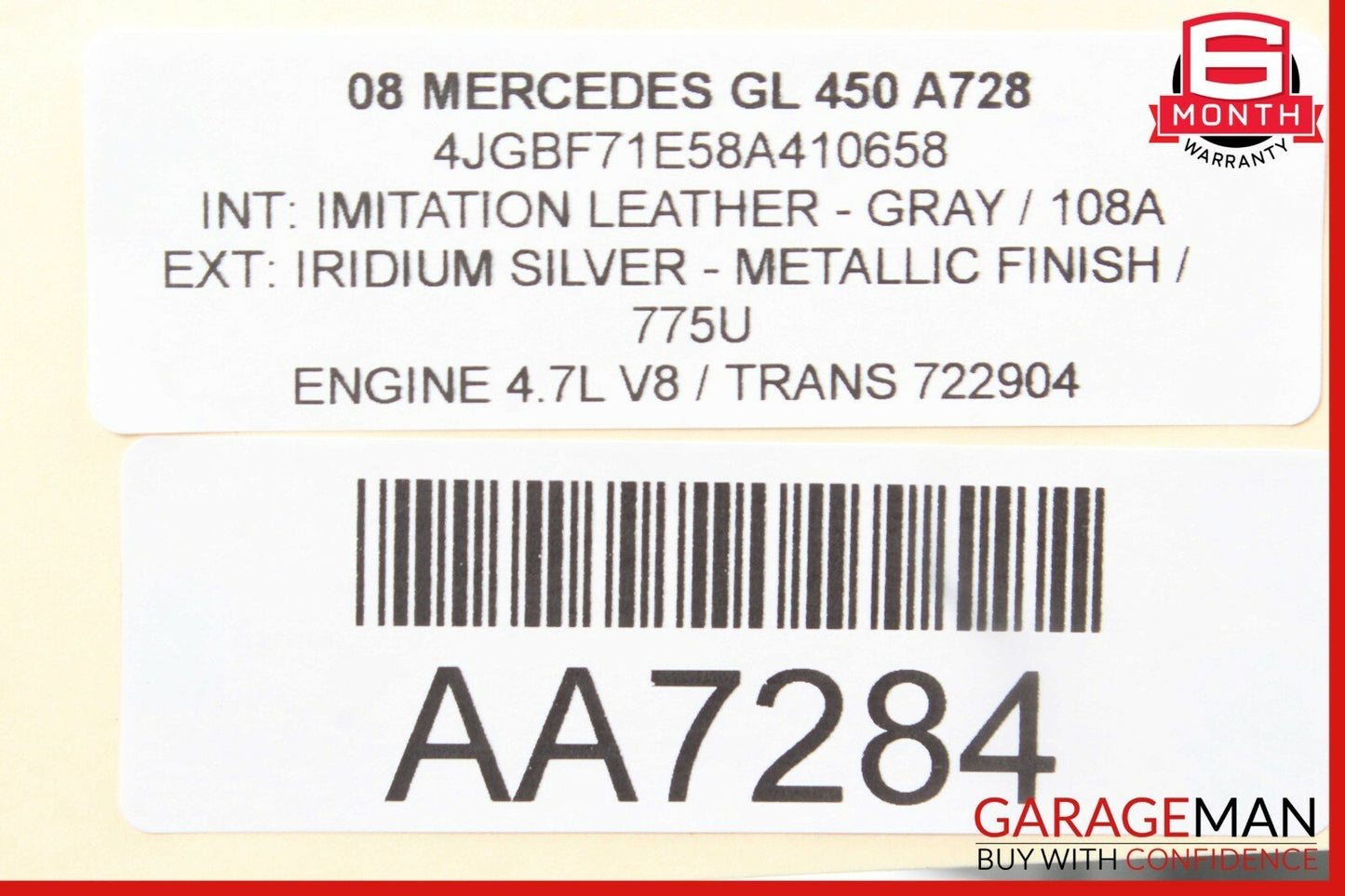 06-13 Mercedes GL450 R350 ML450 Front Right Side Door Control Module Unit