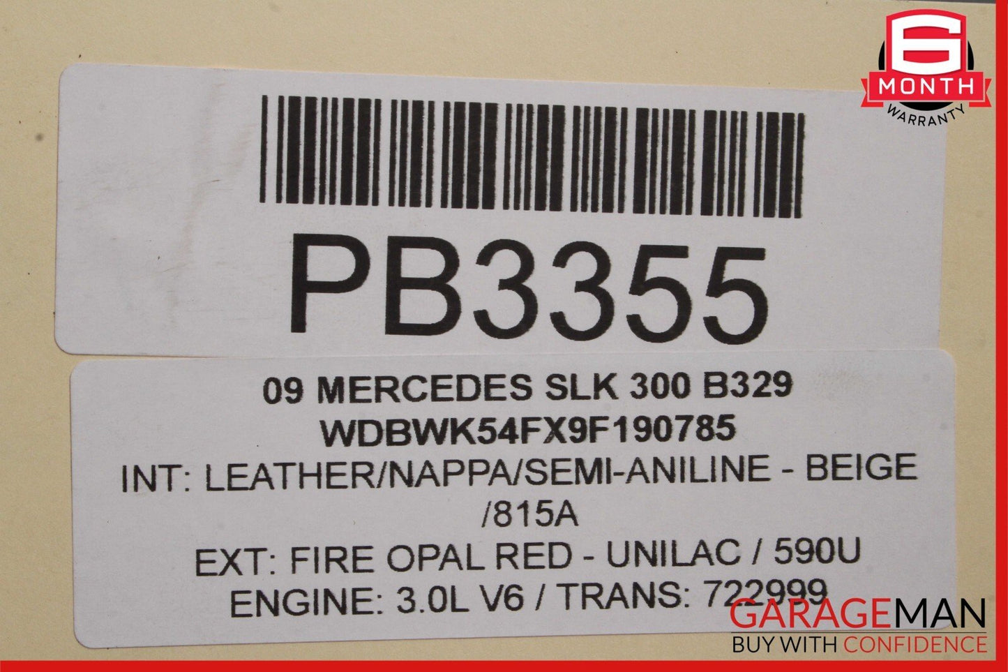 06-11 Mercedes SLK300 C300 722.9 7G Automatic Transmission 722.999 OEM 118k
