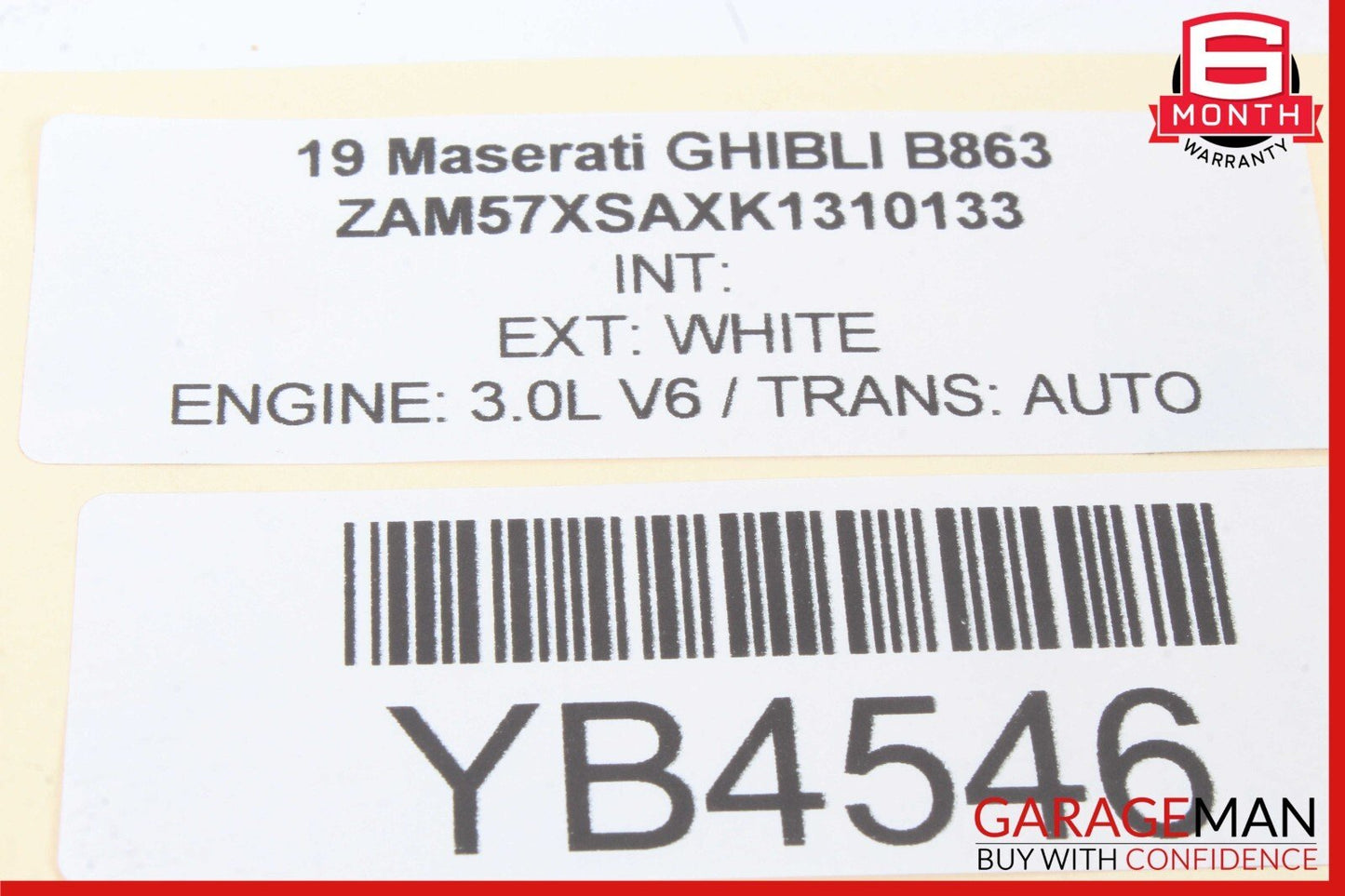 14-17 Maserati Ghibli Rear Left Driver Side Axle Shaft 10395089