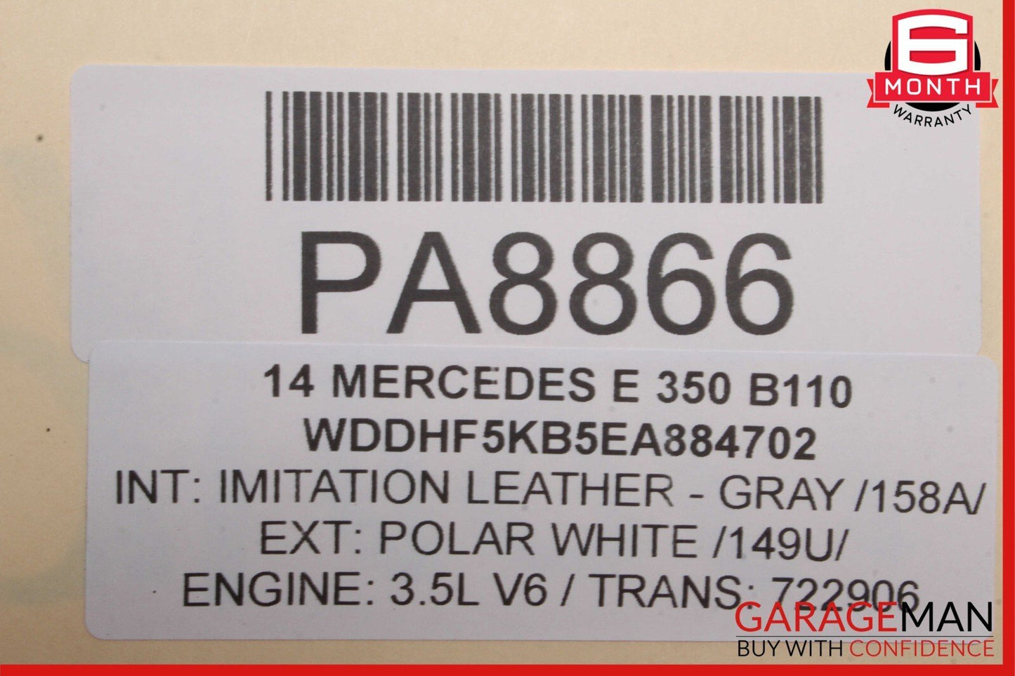 14-16 Mercedes W212 E350 RWD 7G Automatic Transmission Assembly 722.906 99k