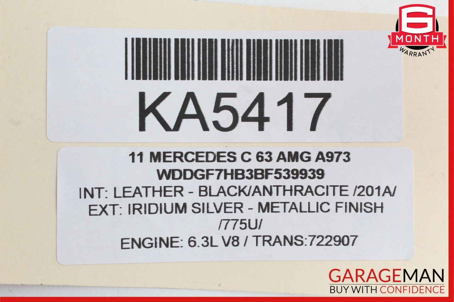 Mercedes E350 CLS550 SLC300 C300 C63 Steering Gear Coupling 2044620278 RWD OEM