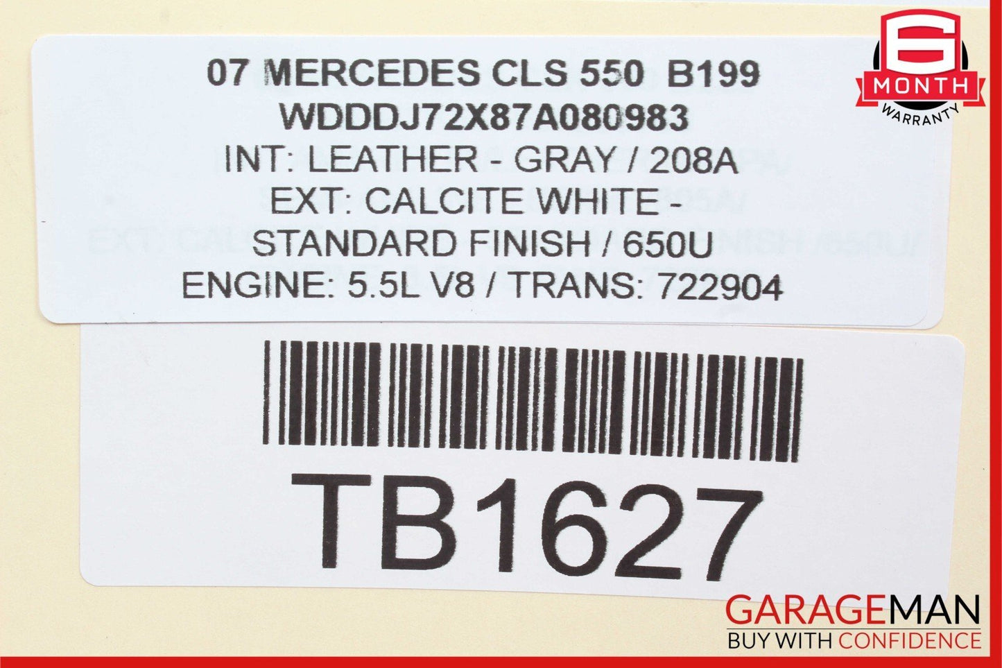 06-11 Mercedes W219 CLS550 Front Right Passenger Side Lower Control Arm OEM
