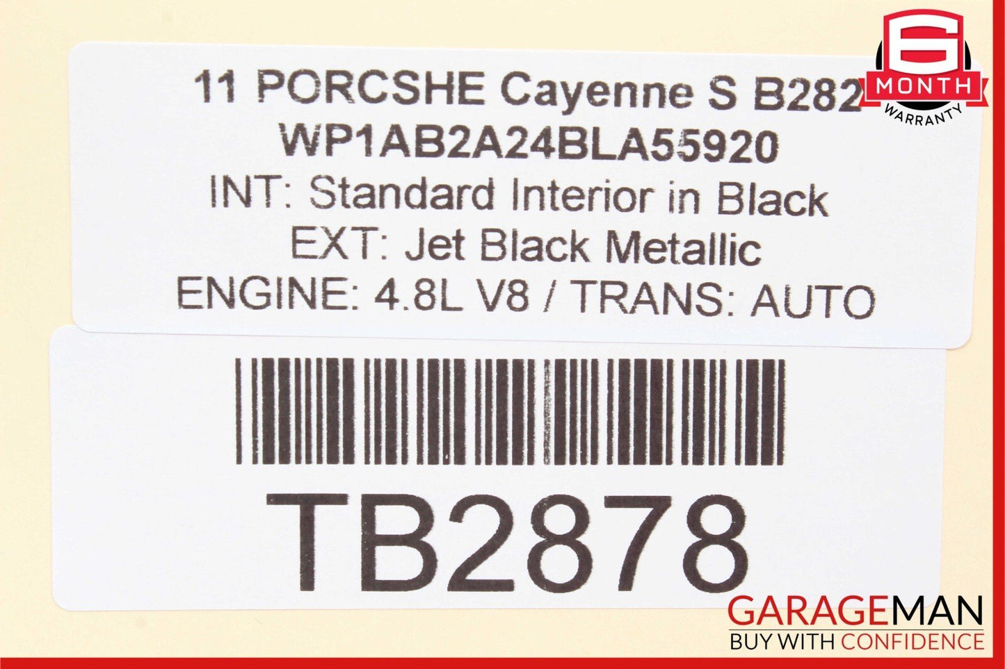 11-17 Porsche Cayenne 958 Front Right or Left Seat Lower Storage Tray Drawer Box