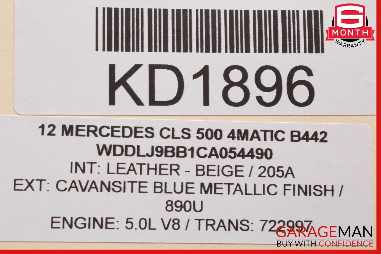 08-18 Mercedes W218 CLS500 R350 Subwoofer Amp Amplifier Harman Becker OEM