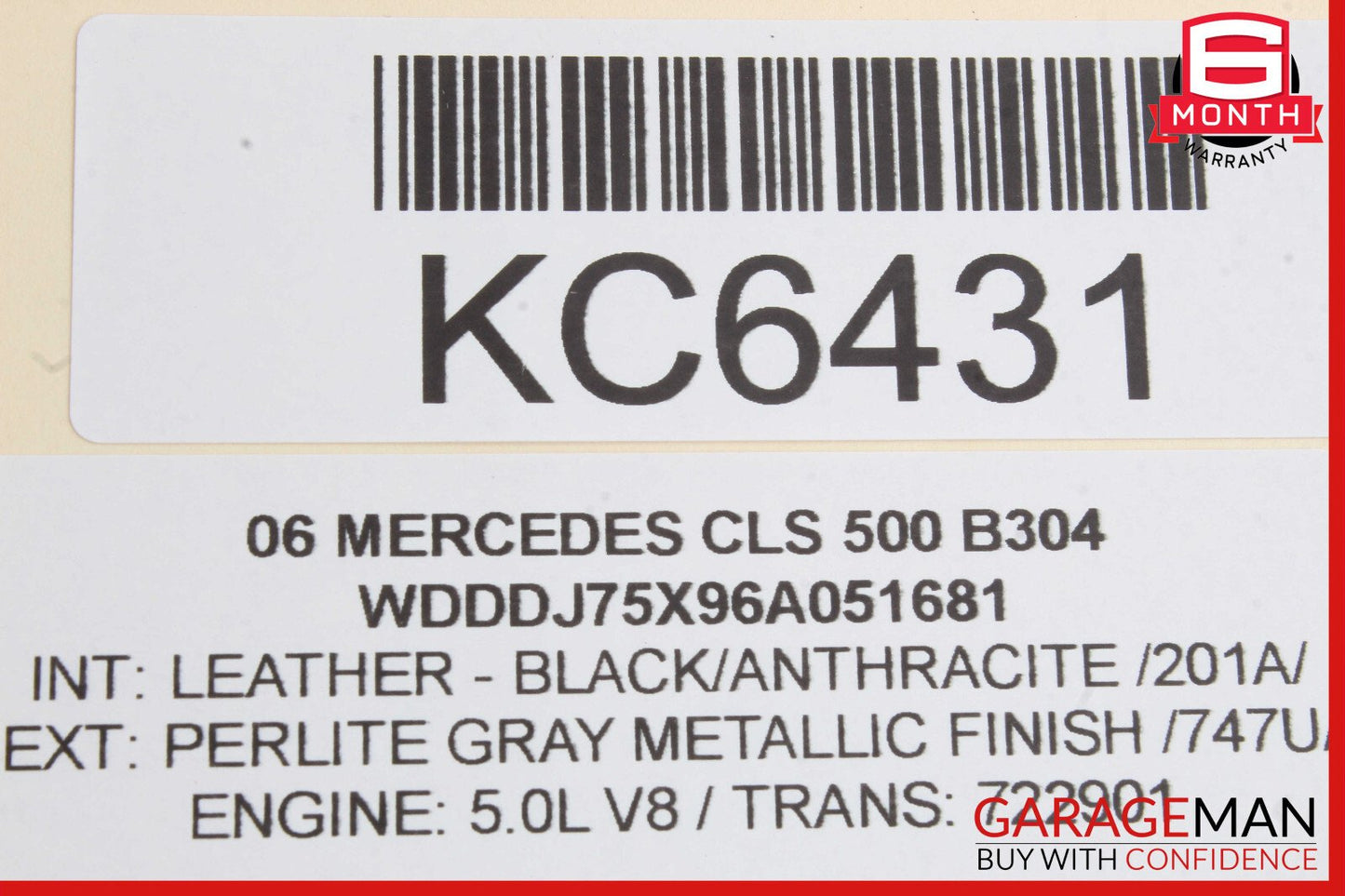 06-11 Mercedes W219 CLS500 CLS550 Dashboard Dash Panel Center Bezel Trim OEM
