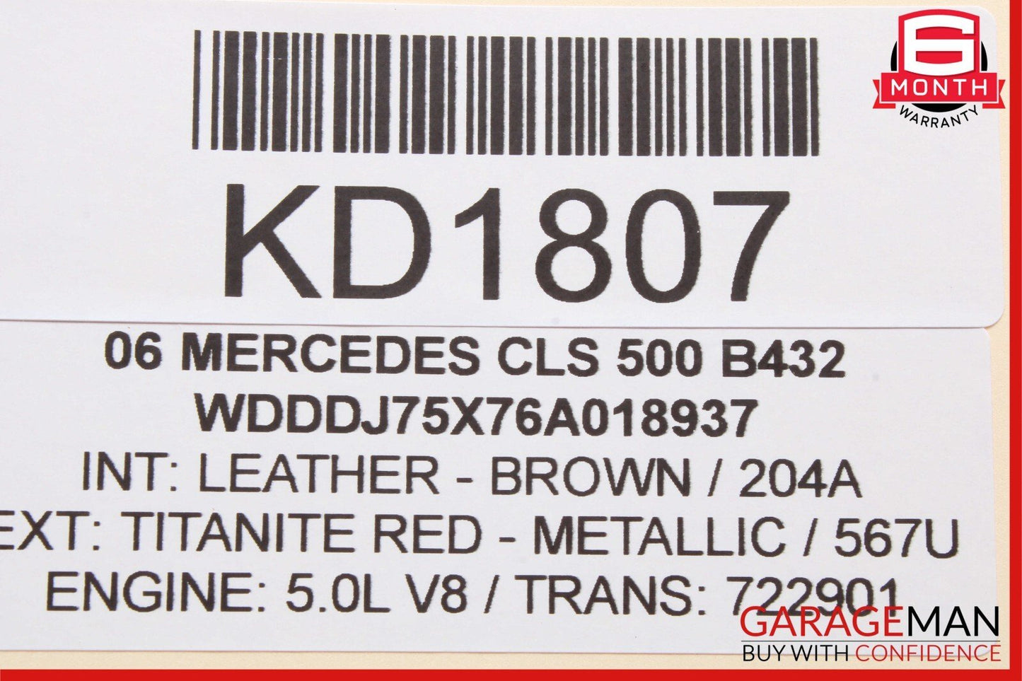 06-08 Mercedes W219 CLS500 CLS550 Parktronic Control Module PDC 2195450332 OEM