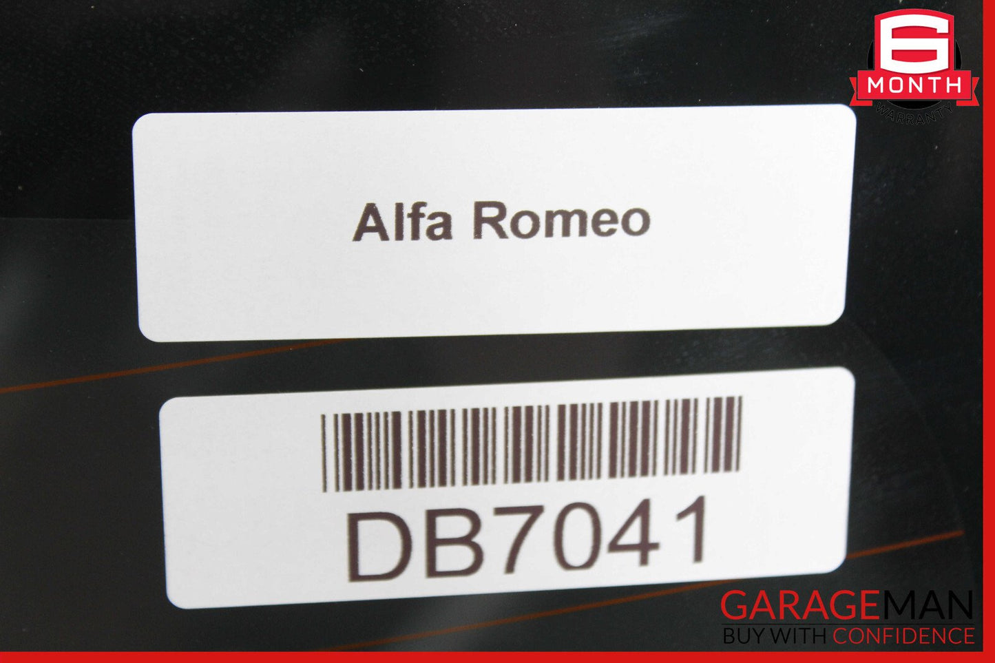 17-22 Alfa Romeo Giulia Rear Windshield Window Glass OEM