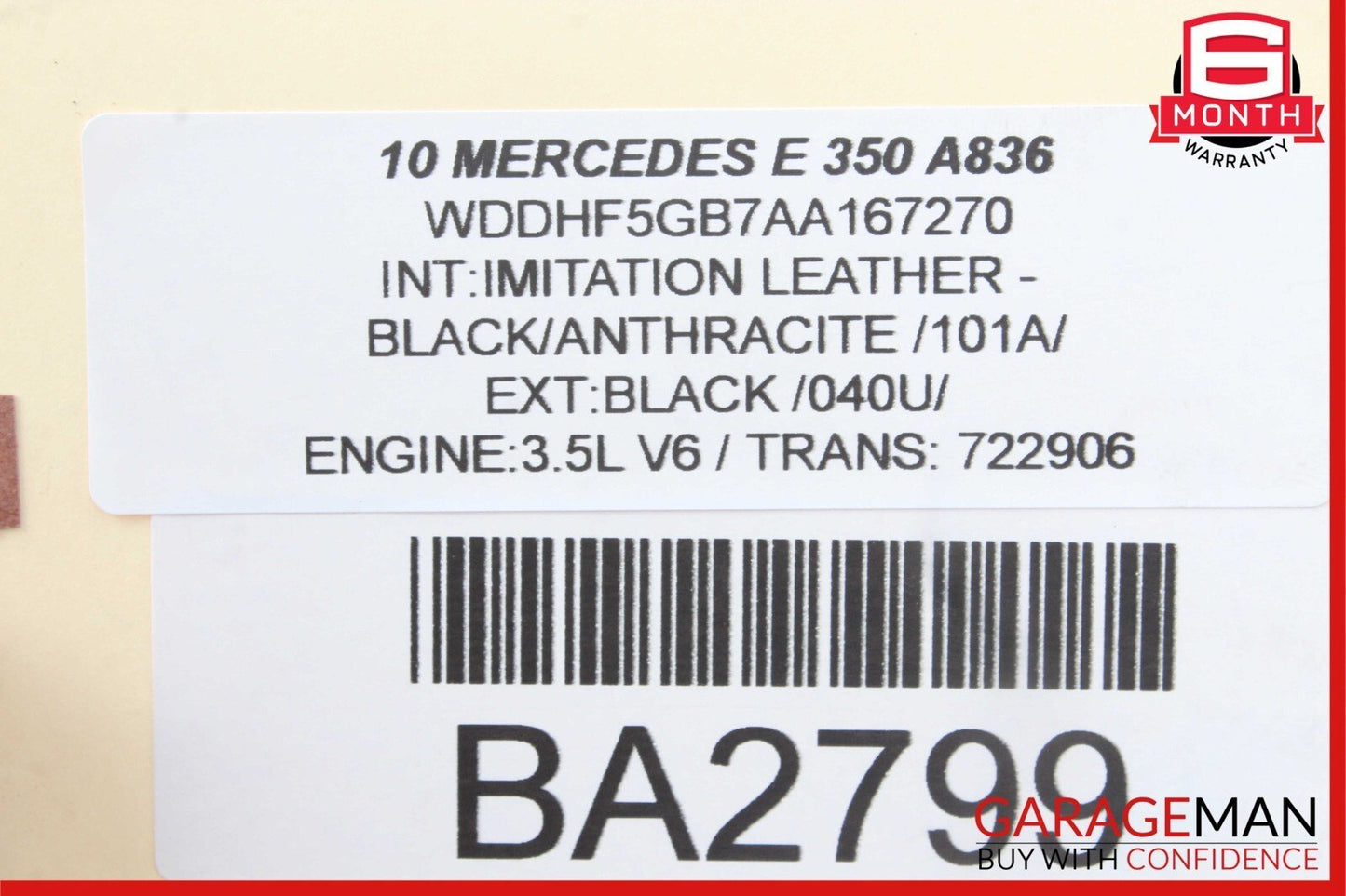 03-11 Mercedes E350 CLS500 Front Right Side Suspension Upper Control Arm