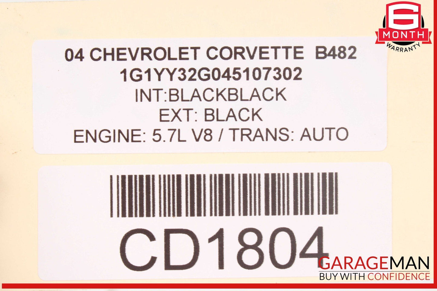 97-04 Chevrolet Corvette 5.7L Engine Motor Crankshaft Crank Shaft OEM