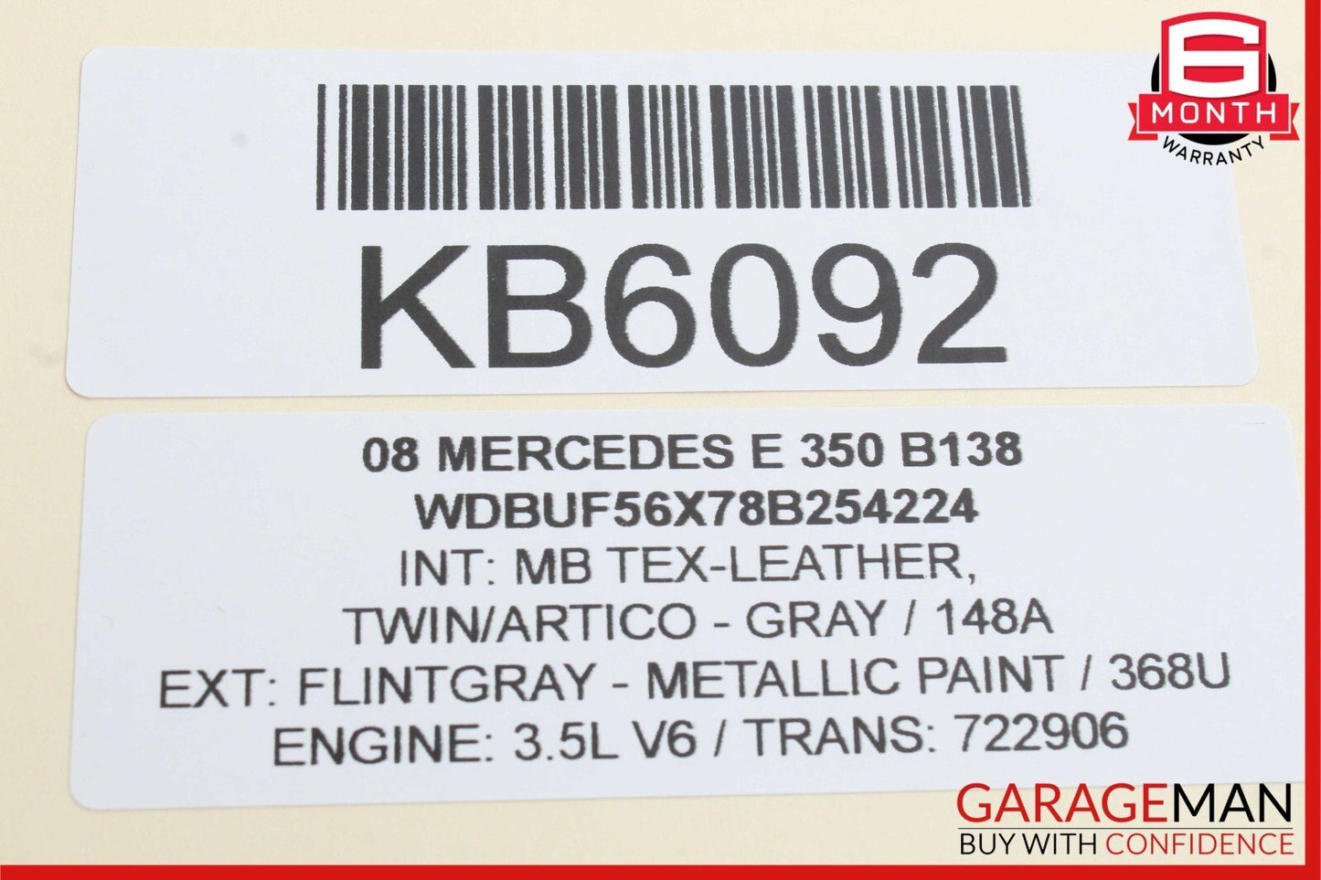 06-13 Mercedes W211 E350 S550 Front Right Engine Timing Chain Cover Plate OEM