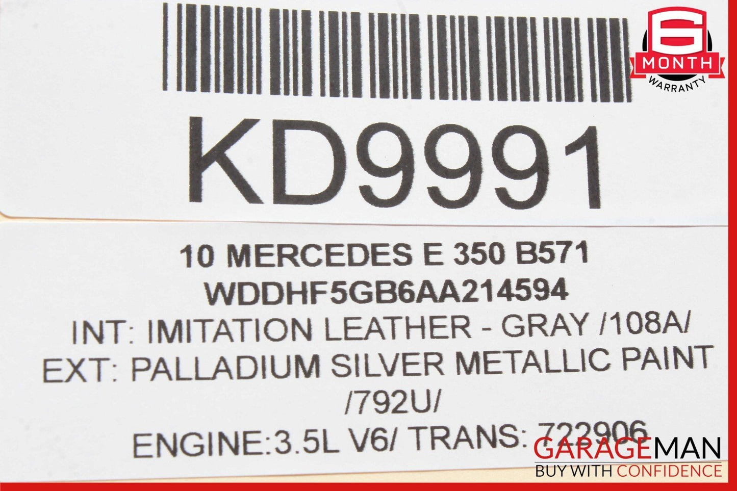 10-13 Mercedes W221 S400 E550 S65 AMG Active Lane Assist Front Camera 0009051600