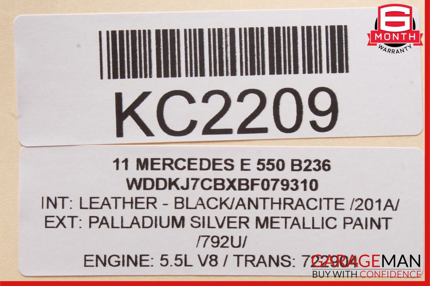 10-11 Mercedes W207 E550 E350 Speedometer Odometer Instrument Cluster Gauge OEM