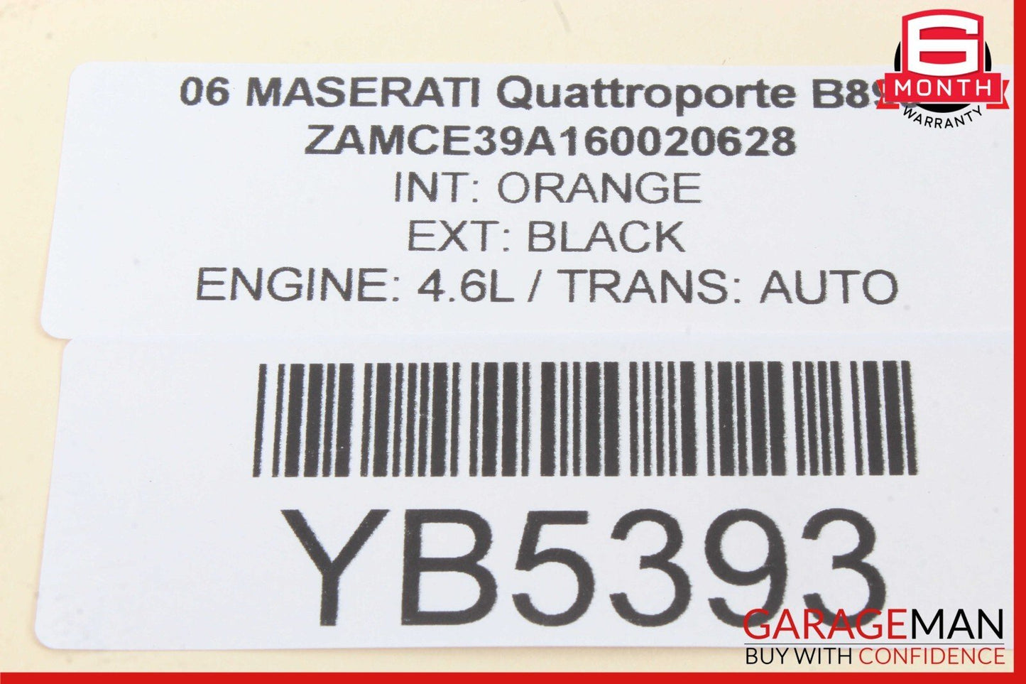 03-19 Maserati Quattroporte Rear Bose Subwoofer Sub Woofer Sound Speaker OEM