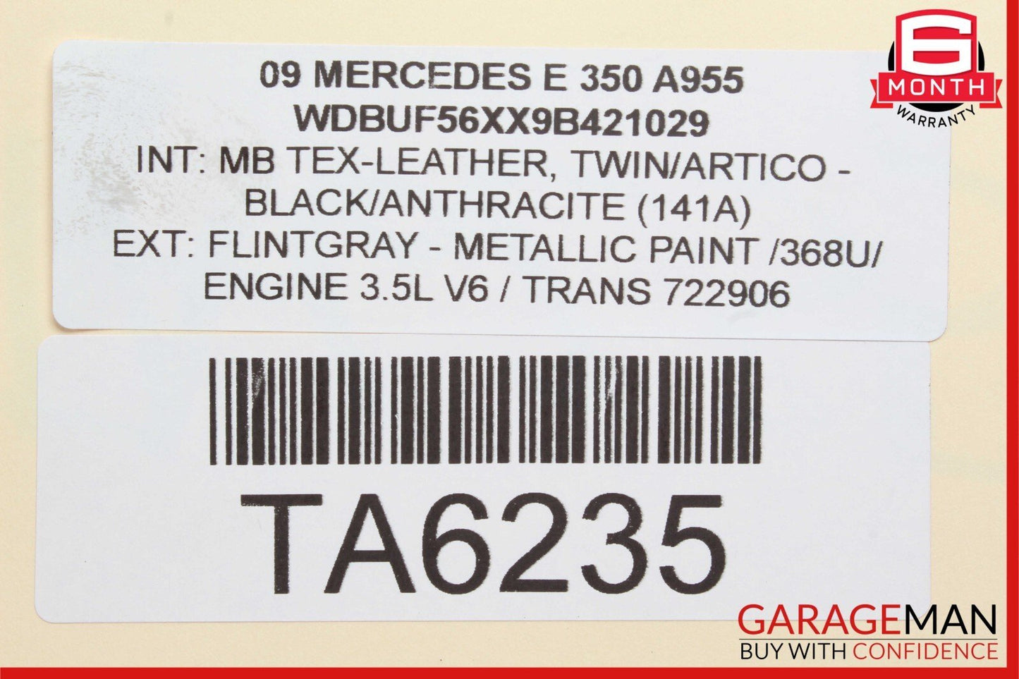 03-11 Mercedes W211 E350 CLS550 E500 E550 Front Left Side Upper Control Arm OEM