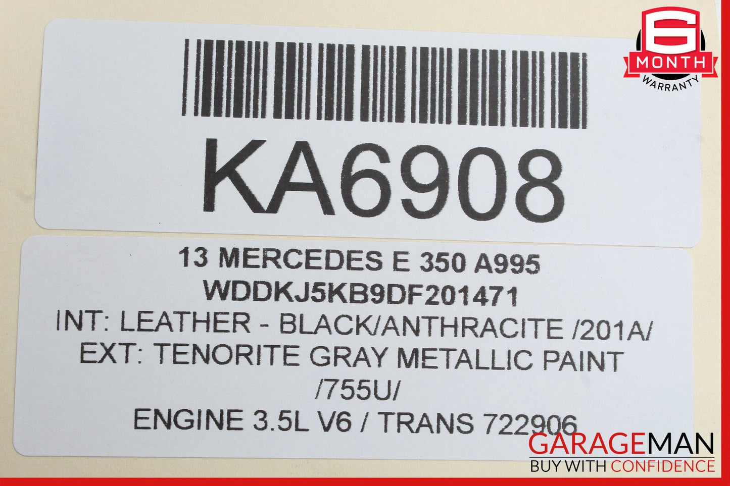 08-17 Mercedes W212 E350 Rear Left Side Suspension Lower Control Arm Set of 4 Pc