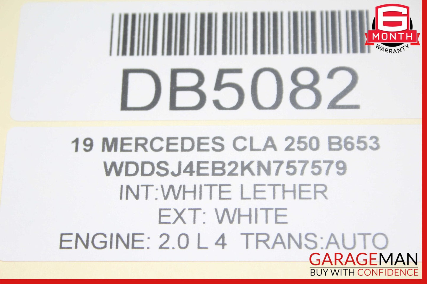 14-19 Mercedes W117 CLA250 Front Right Side Interior Door Trim Panel Cover OEM