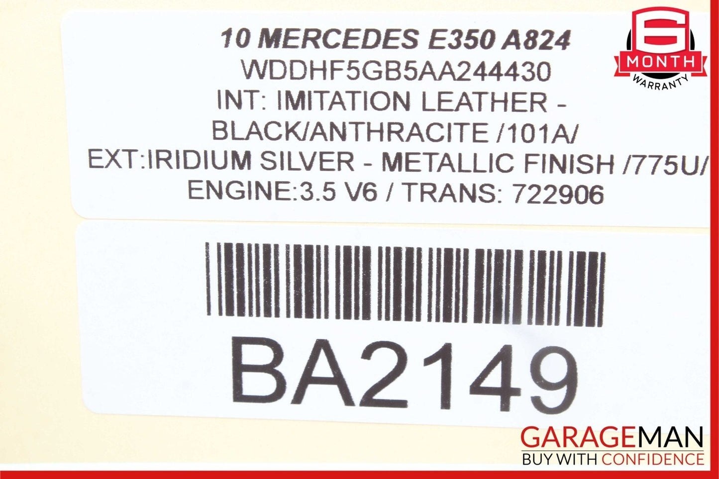 Mercedes E350 CLS550 SLC300 SLK250 Steering Gear Coupling 2044620278 RWD