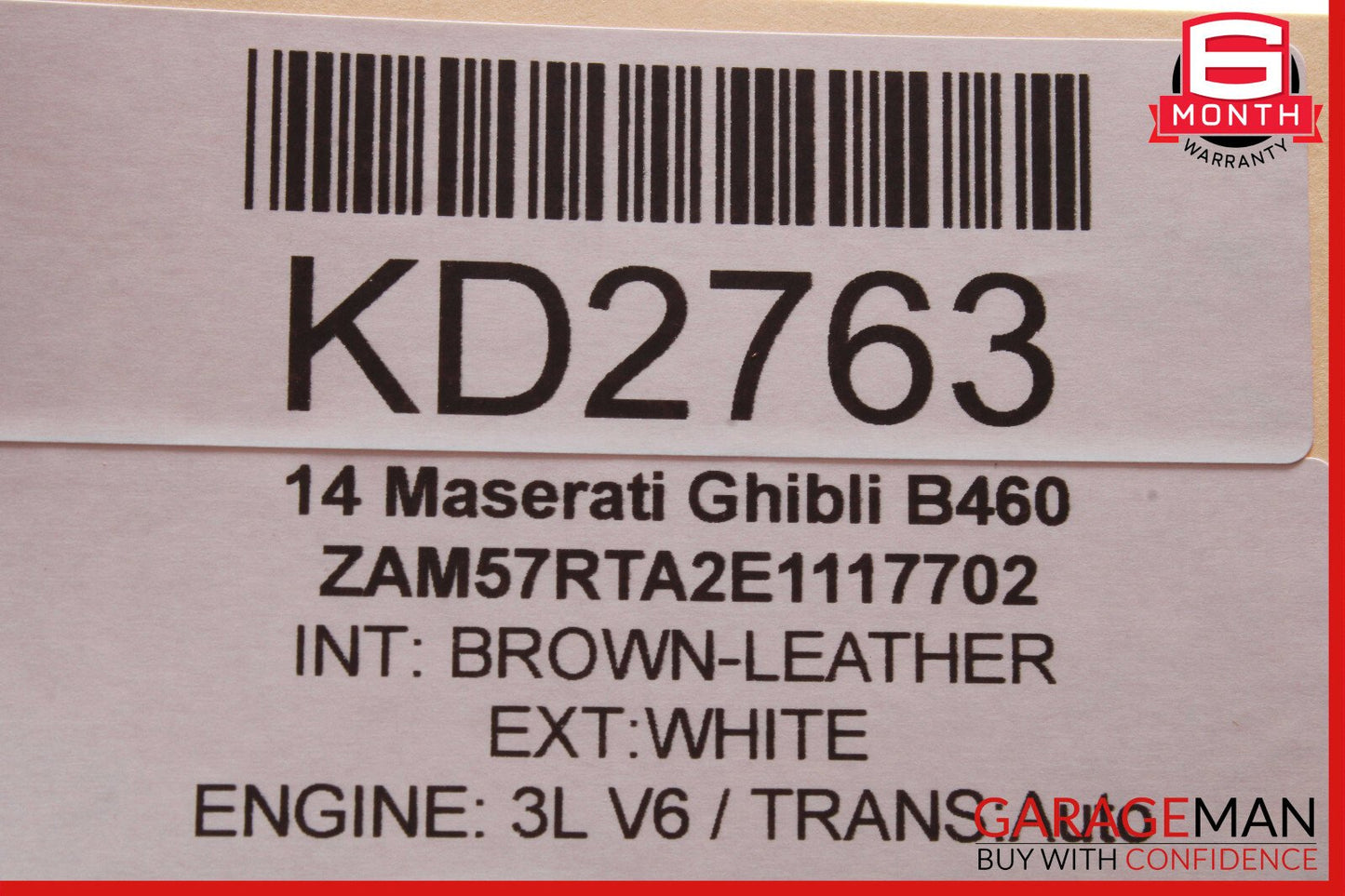 14-22 Maserati Ghibli Rear Left or Right Side Seat Belt Seatbelt Retractor OEM