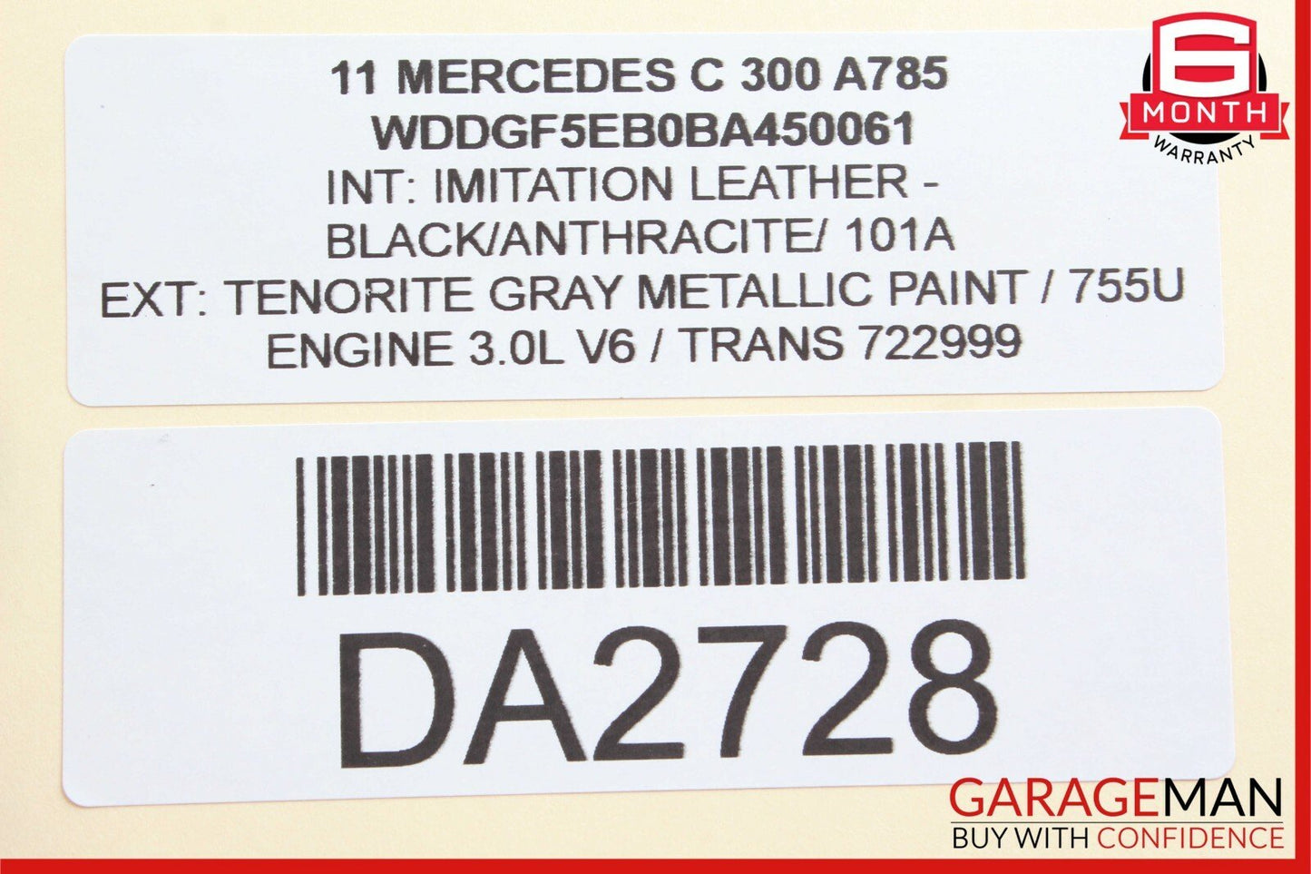08-14 Mercedes W204 C300 C350 Front Left Side Door Control Module OEM