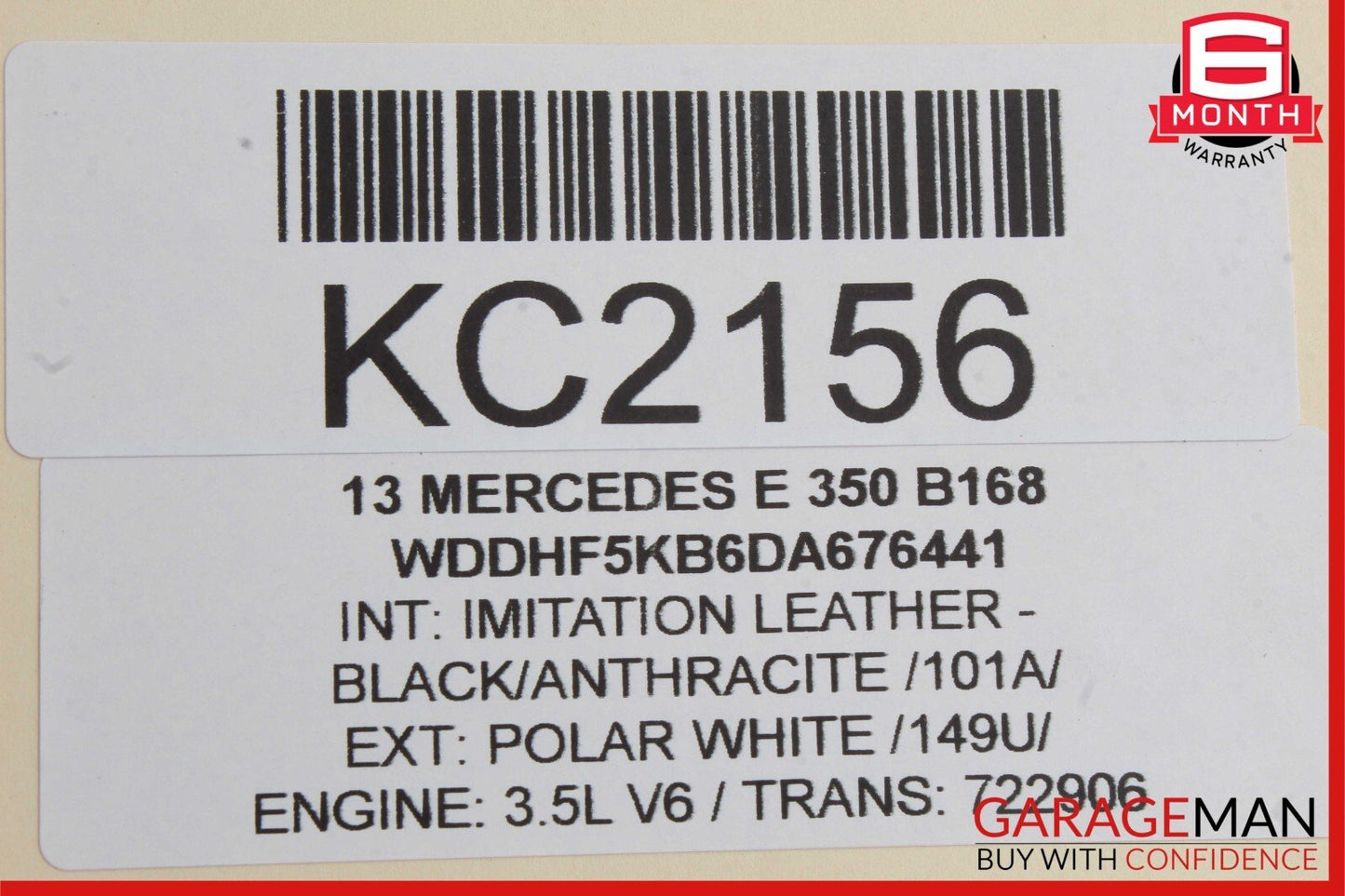 10-16 Mercedes W212 E350 E550 Front Left Driver Side Top Upper Control Arm RWD