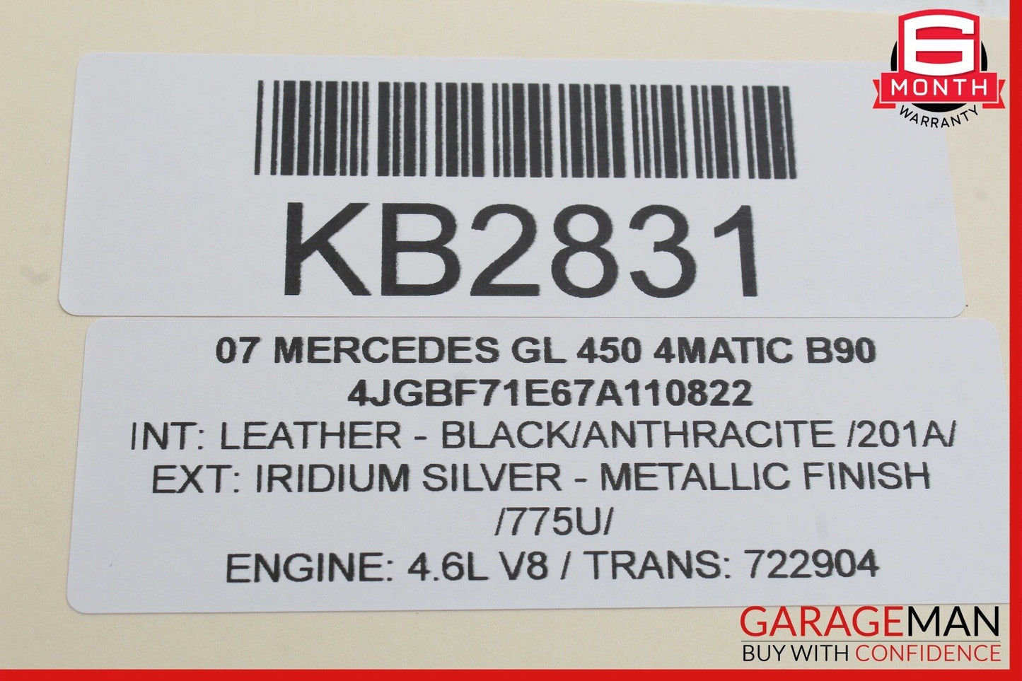 06-12 Mercedes X164 GL450 4MATIC Rear Left & Right Door Sound Audio Speakers OEM