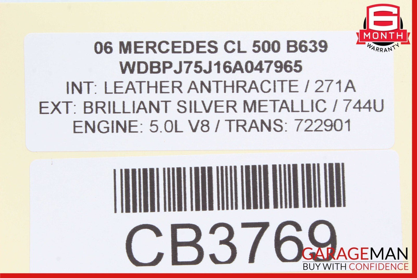 00-06 Mercedes W220 S500 CL500 S55 AMG RWD Front Left Side Lower Control Arm OEM