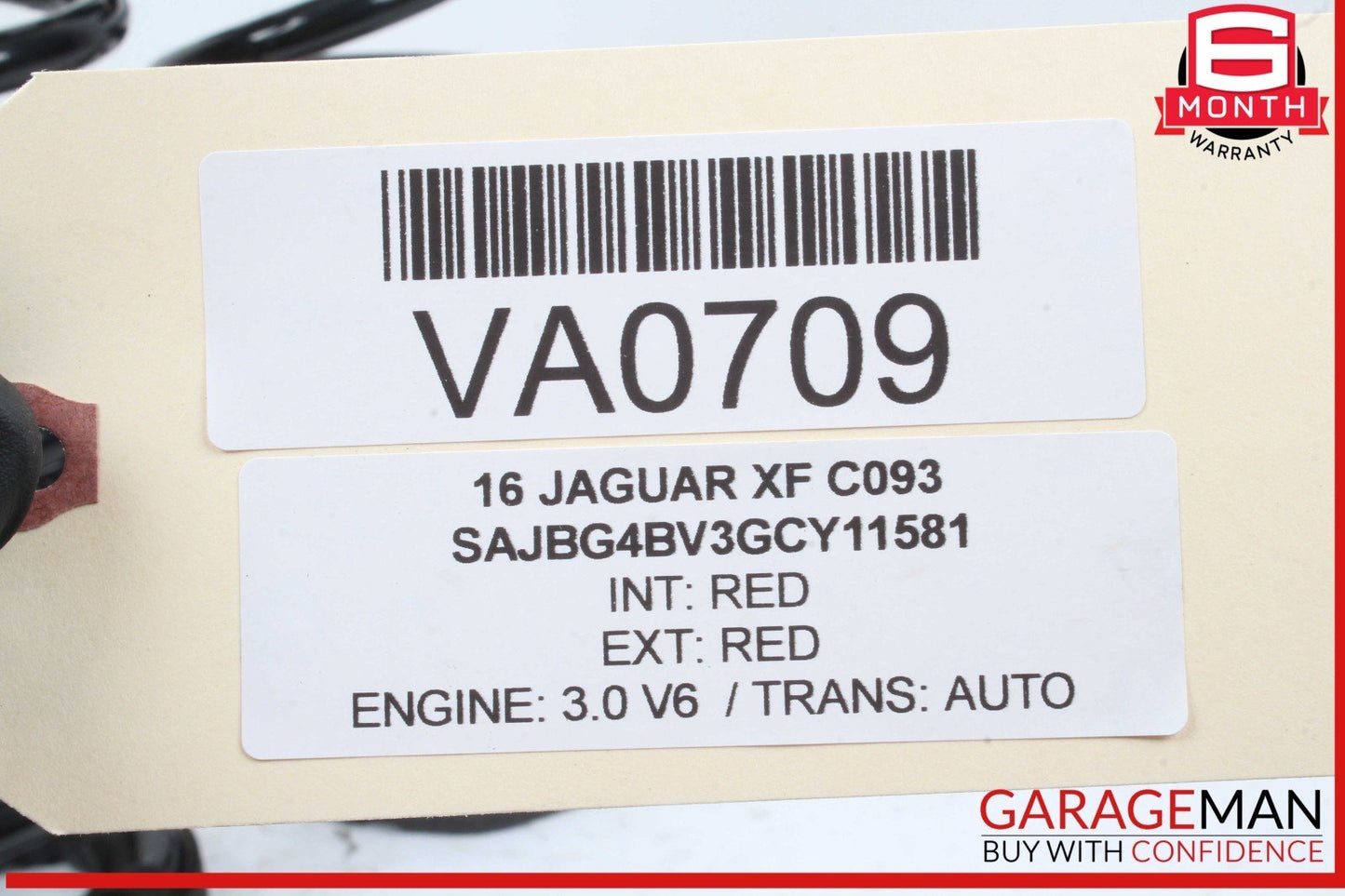 16-23 Jaguar XF Rear Right and Left Side Coil Spring Springs Set of 2 OEM