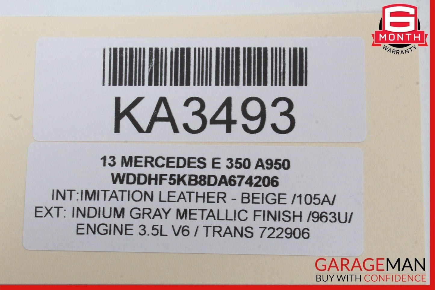 08-14 Mercedes W212 E350 C300 Rear Left Driver Side Door Lock Latch Actuator