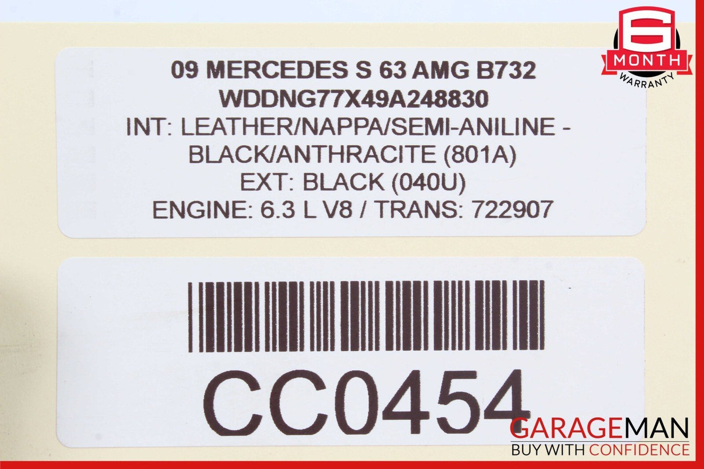 07-14 Mercedes S550 S350 CL550 Rear Trunk Lid Release Open Lock Unlock Handle