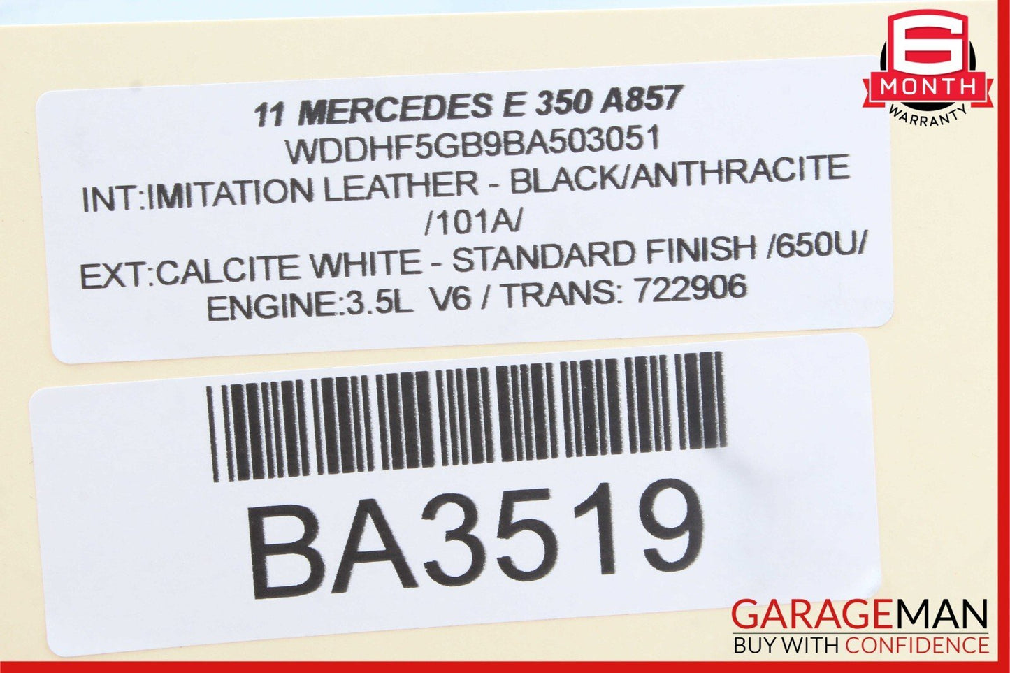 08-18 Mercedes E350 E400 CLS400 C300 Front Right Side Door Lock Latch Actuator