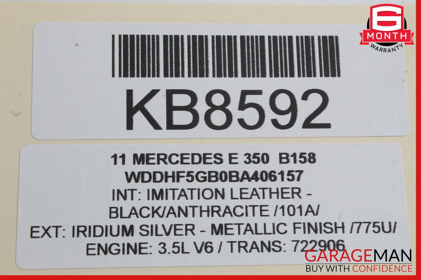 10-16 Mercedes W212 E350 RWD Front Left Side Suspension Wishbone Control Arm OEM