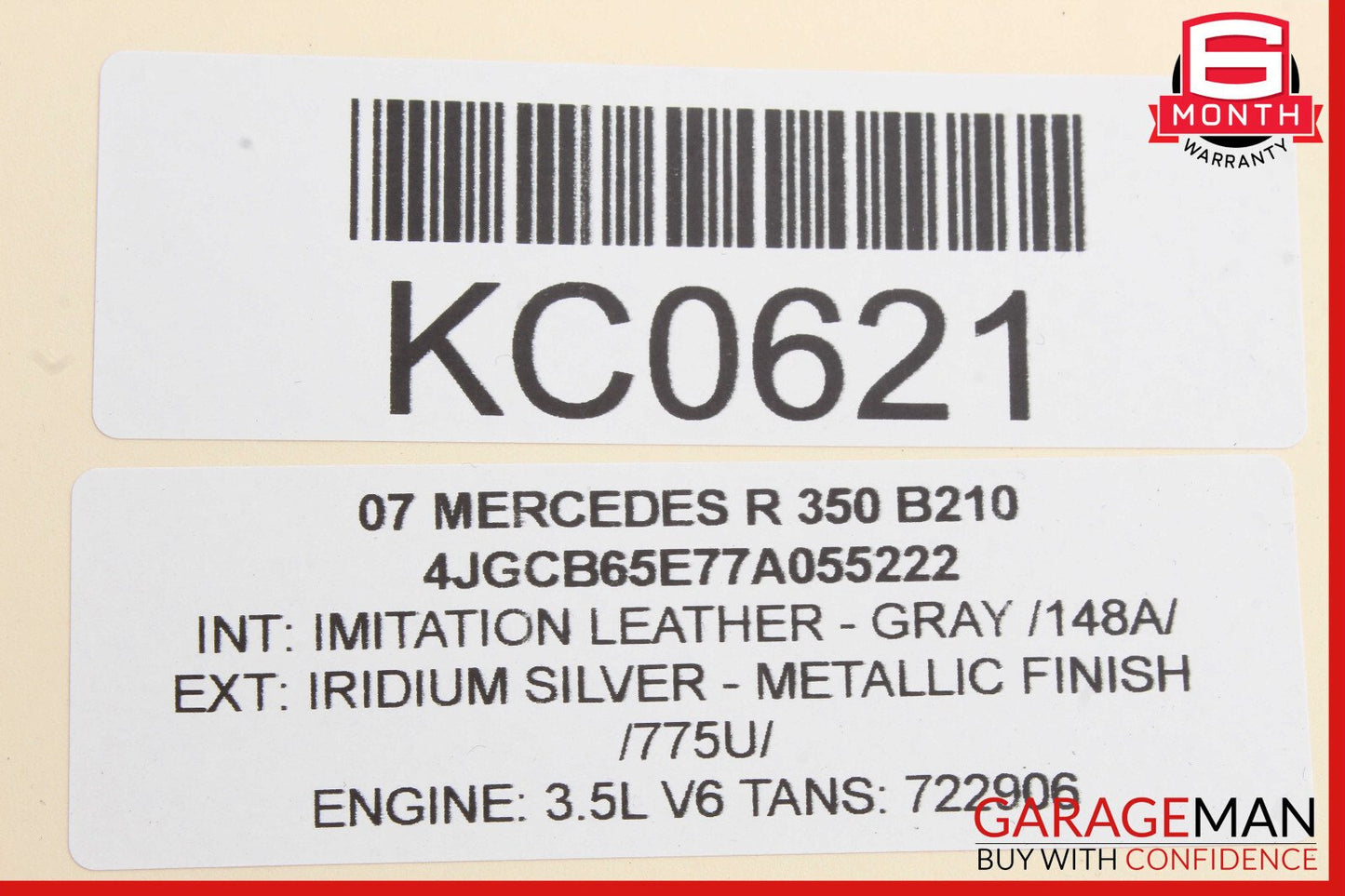 06-07 Mercedes W251 R350 Instrument Cluster Speedometer 2514401111 OEM