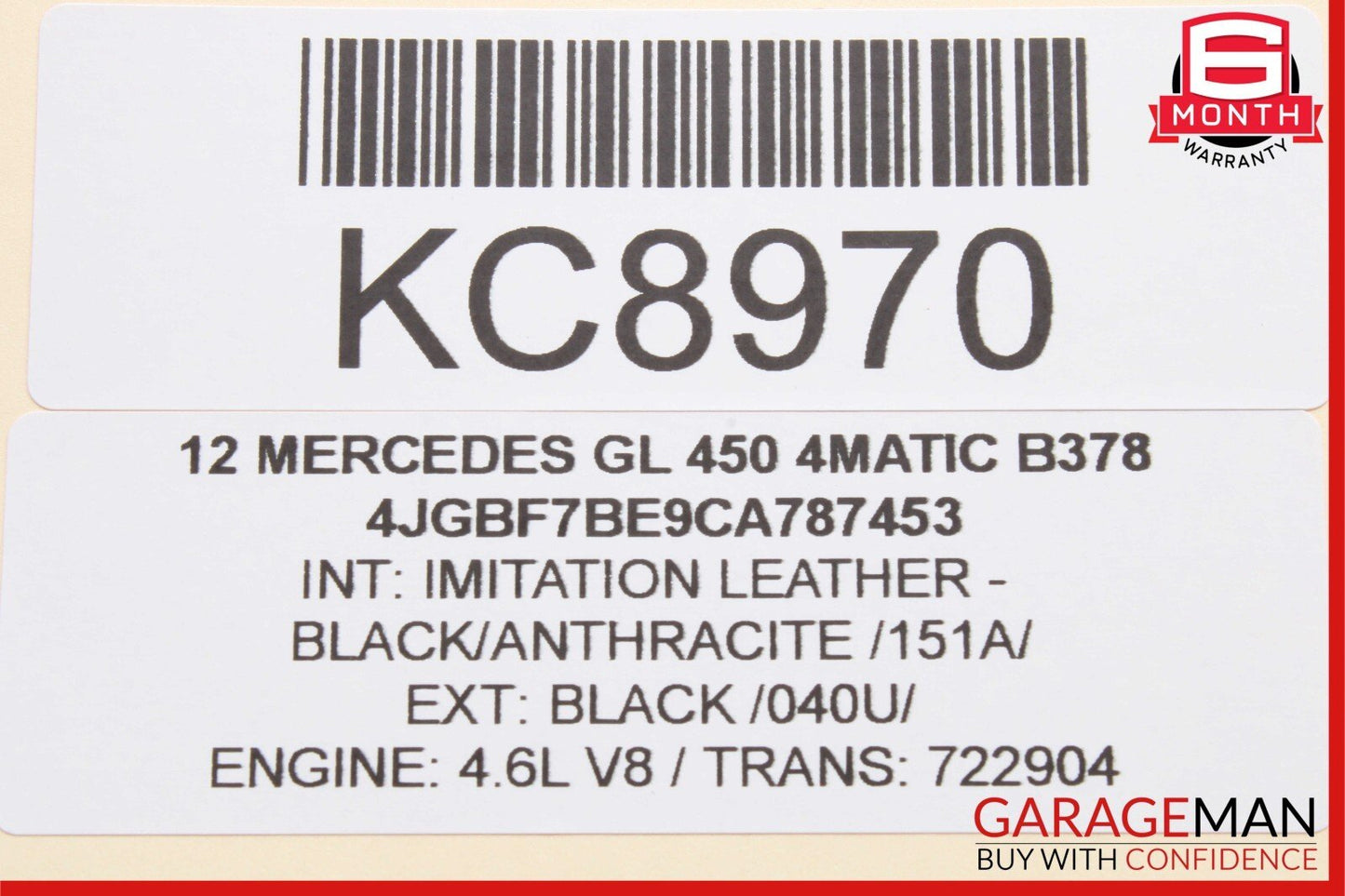 08-18 Mercedes X164 GL450 R350 ML320 Subwoofer Amp Amplifier Harman Becker OEM